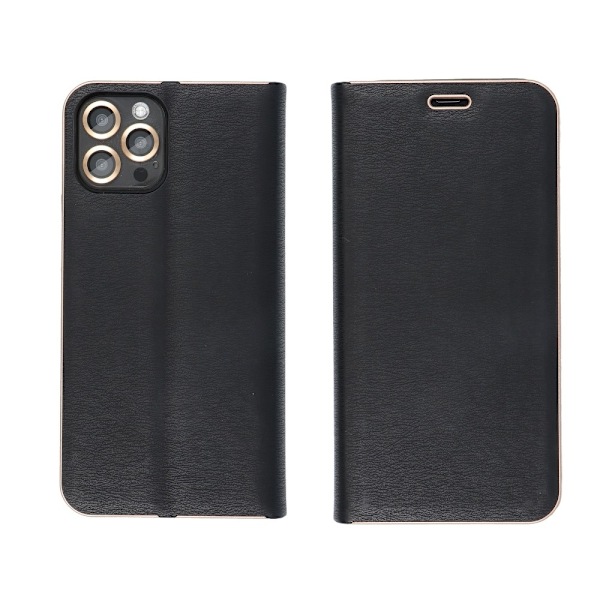 Forcell LUNA Guld fodral till Samsung Galaxy S20 FE / S20 FE 5G Svart Svart