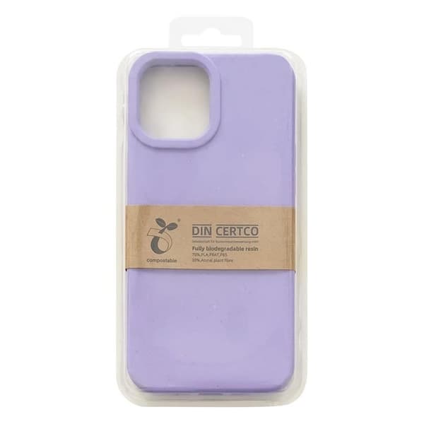 iPhone 14 Plus Skal Eco Silikon Degradable - Lila Lila