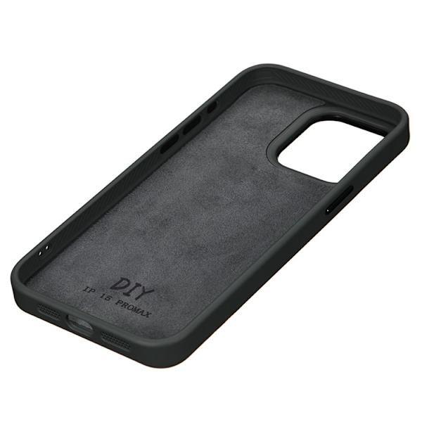 Mobilskal till iPhone 15 E Ink 4-Color Display Customized Svart
