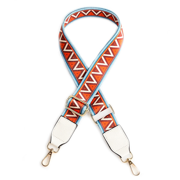 Boom Axelrem - Strap OrangeVIt White