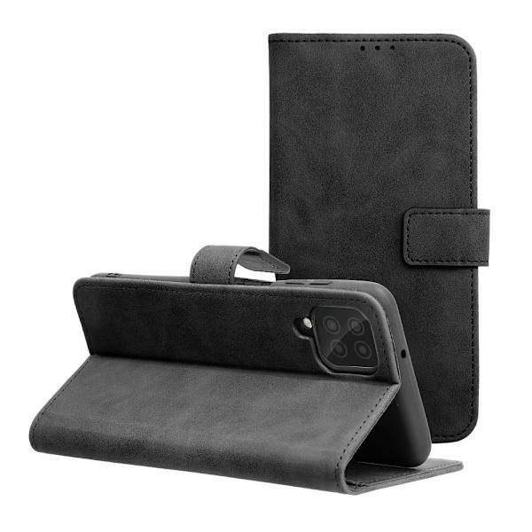 Galaxy A12/M12 Plånboksfodral Forcell Tender - Svart Svart