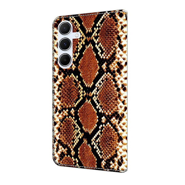 Galaxy A17/A26 Plånboksfodral PU-läder Pattern Printing Brun