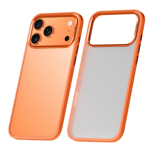 SULADA Mobilskal till iPhone 17 Pro Shockproof Matte - Orange Orange