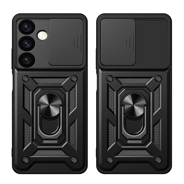 Galaxy S24 Plus Mobilskal Hybrid Armor Camshield - Blå