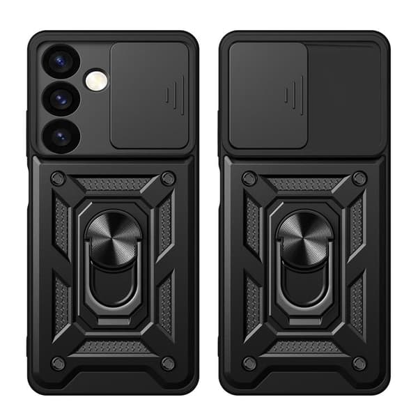 Mobilskal till Galaxy S24 Plus Hybrid Armor Camshield - Blå Blå