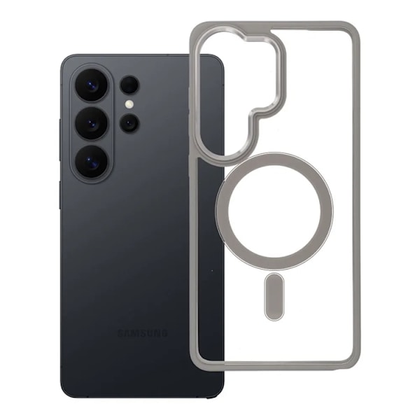 Mobilskal För Galaxy S26 Ultra Magsafe Edge - Titanium Grå Grå
