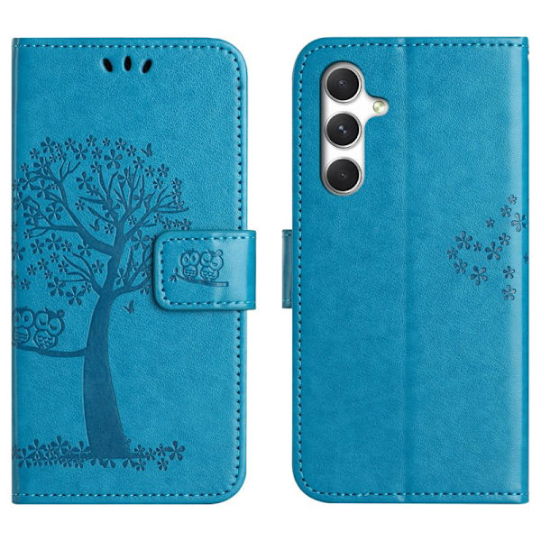 Plånboksfodral för Samsung Galaxy S26 Plus Konstläder - Blå