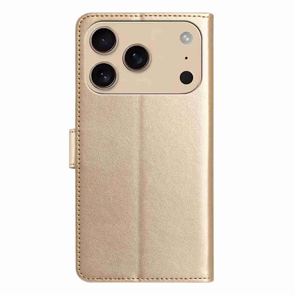 iPhone 17 Pro Plånboksfodral Folio - Guld Guld