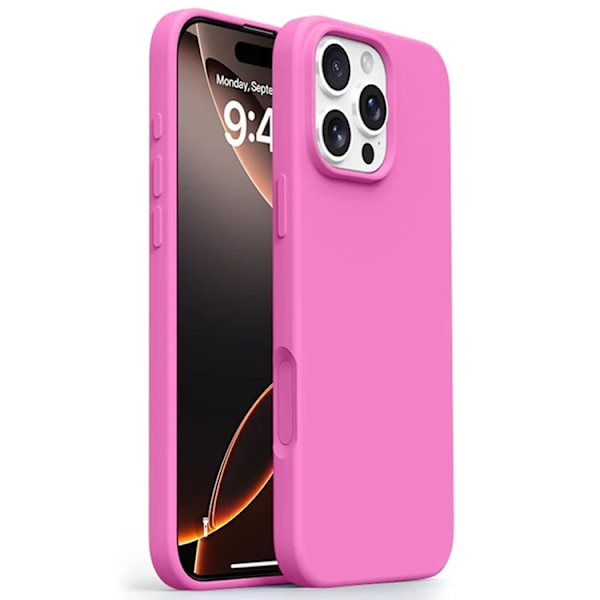 Mobilskal till iPhone 16 Pro Max MagSafe Ultra Thin Silikon Rosa