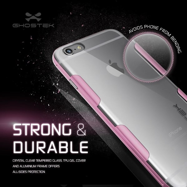 Ghostek Cloak Skal till iPhone 6(S) Plus - Rosa Rosa