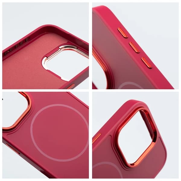Mobilskal till iPhone 13 Magsafe Frame - Magenta Magenta