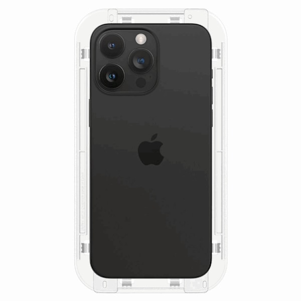 [2-Pack] Spigen iPhone 15 Pro Max Härdat Glas Skärmskydd 'EZ' Fit