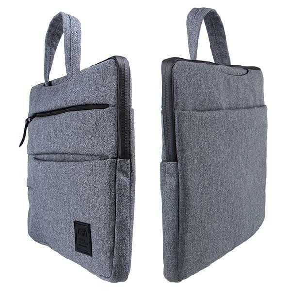 UNIQ Cavalier laptop Sleeve 15" Väska märgel Grå grå