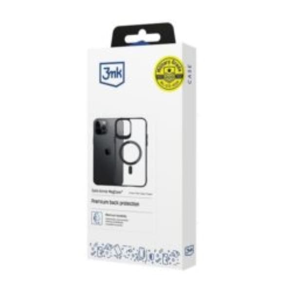 3MK Mobilskal till iPhone 12 Pro Max MagSafe Satin Armor - Svart Svart