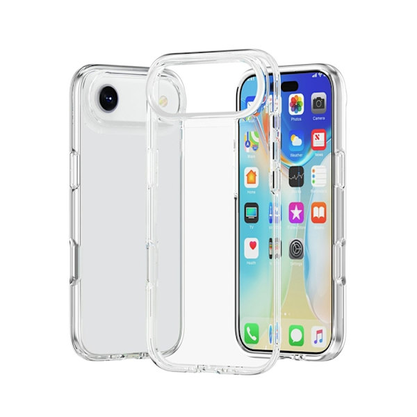 AMORUS Mobilskal till iPhone Air Shockproof - Clear Vit Transparent