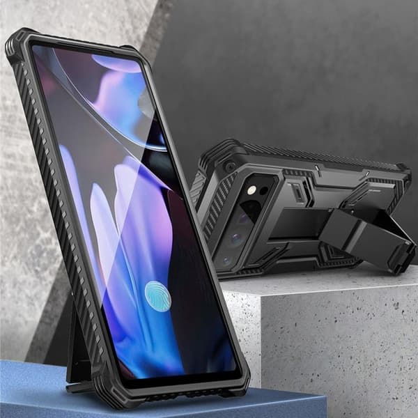 SupCase Telefontaske til Google Pixel 9 Pro XL Iblsn Armorbox - Sort Svart