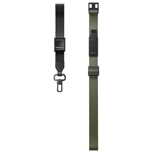 UNIQ Vista Universal mobilrem 2in1 - Skovsort
