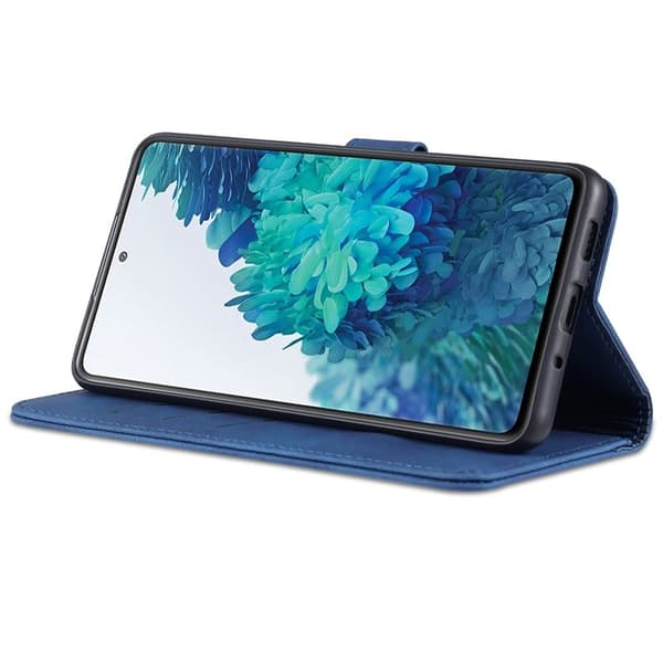 AZNS Samsung Galaxy S20 FE Plånboksfodral i Konstläder - Roséguld