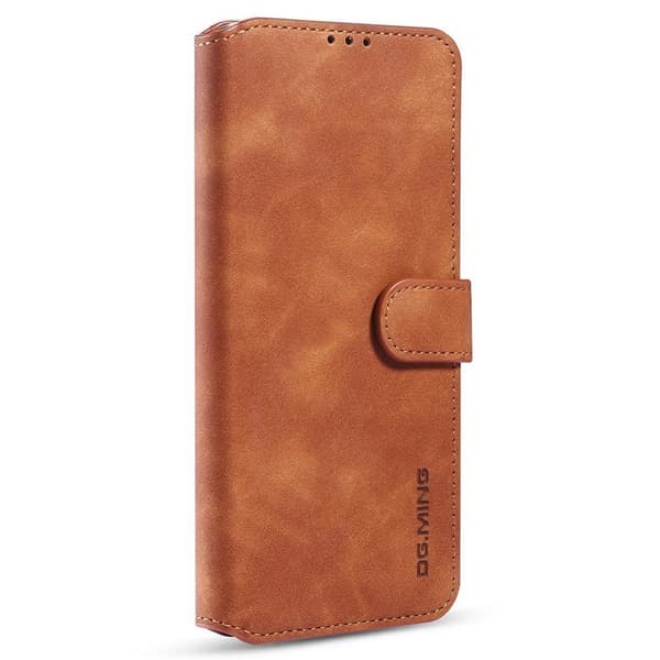 DG.MING Retro Mobilskal för Samsung Galaxy A52 4G/5G - Brun