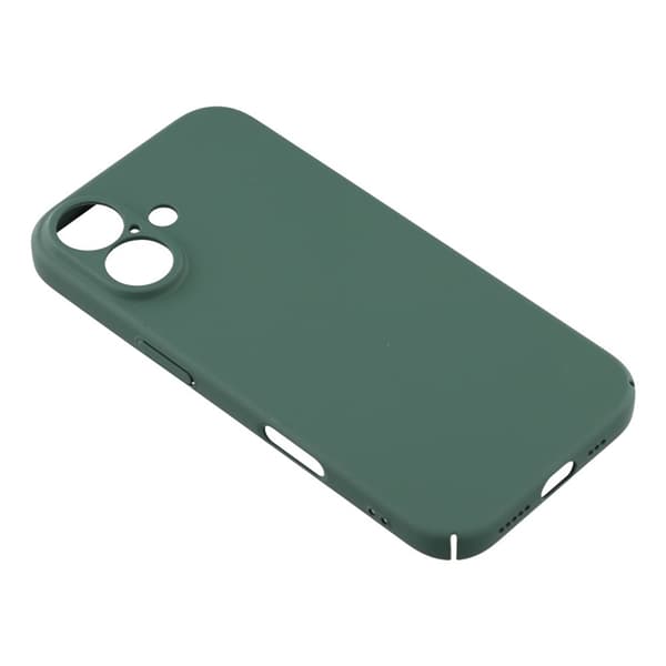Mobilskal till iPhone 17 Skin-Touch Rubberized Hard PC - Grön Grön