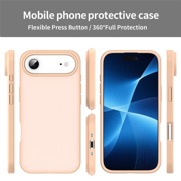 Mobilskal till iPhone Air Skin Touch Matte - Rosa Rosa