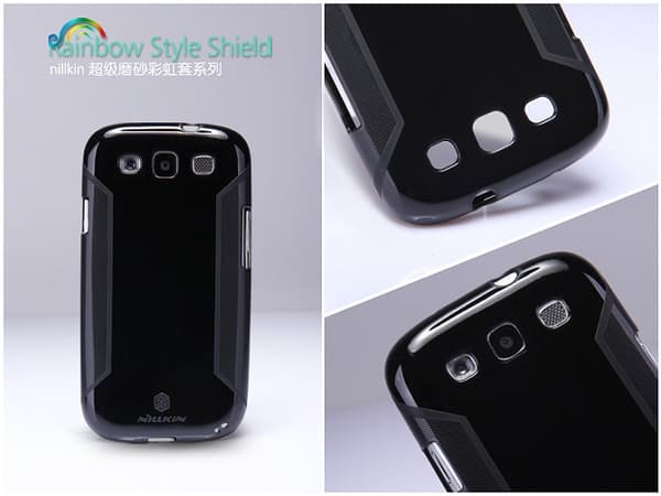 Nillkin FlexiCase Cover til Samsung Galaxy S3 i9300 (Sort) Black