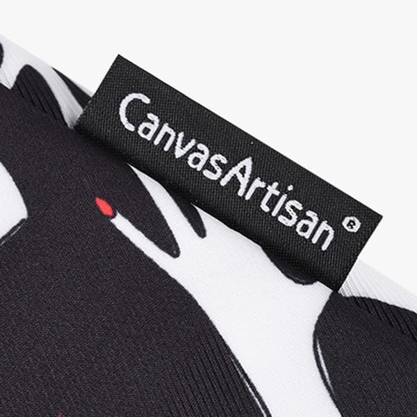 CANVASARTISAN Datorfodral 11'' Fingers Pattern H21-01 - Svart Svart