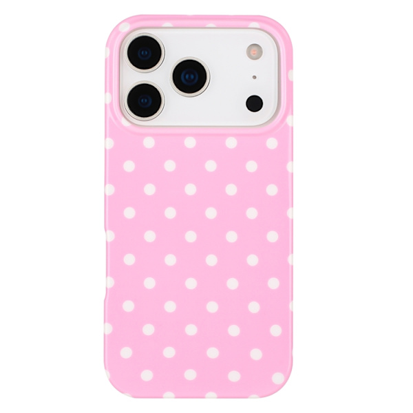 Mobilskal till iPhone 17 Pro Dot Design Imd Tpu Rosa