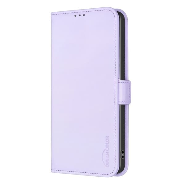 BINFEN Samsung Galaxy S26 Pro Plånboksfodral Konstläder Flip Folio - Lila