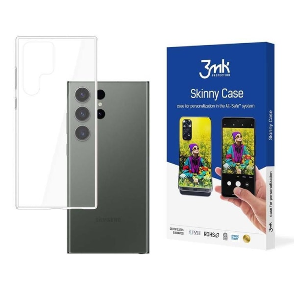 3mk Galaxy S23 Ultra Mobilskal Skinny - Transparent