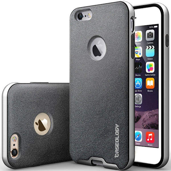 Caseology Bumper Frame Skal till Apple iPhone 6(S) Plus - MörkGrå grå