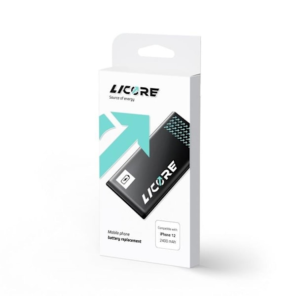 iPhone 12 Pro Max Batteri 3687 mAh Licore