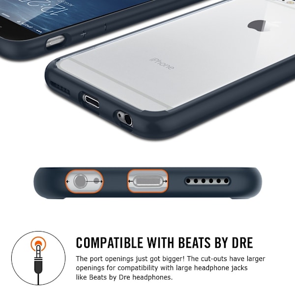 SPIGEN Ultra Hybrid skal till Apple iPhone 6(S) Plus (Mint)