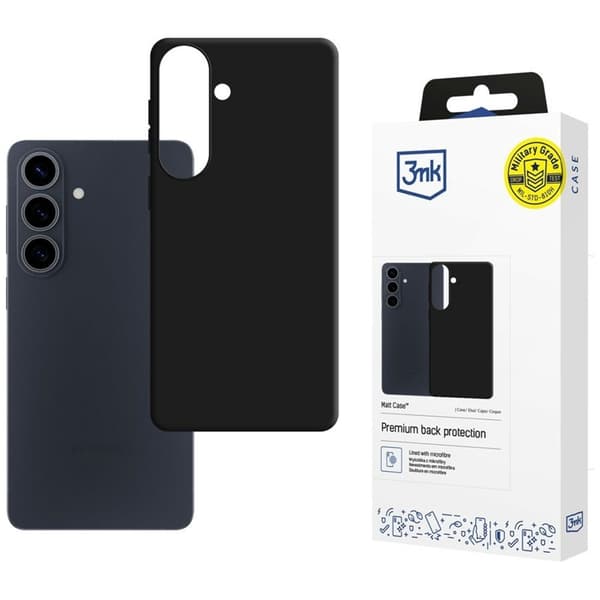 3mk Skal För Galaxy S26 FE Matte - Svart Svart