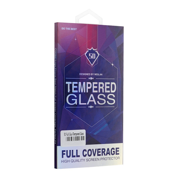 5D Härdat Glas Skärmskydd till Samsung Galaxy S8 Plus (Case friendly) Svart Svart