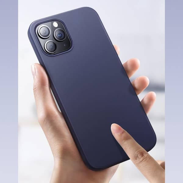 Joyroom Color Series -kotelo iPhone 12 Pro Max - Sininen Blue