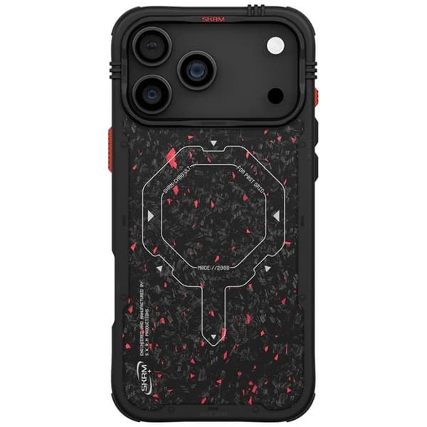 Skinarma telefontaske til iPhone 17 Pro MagSafe Vector - sort Svart