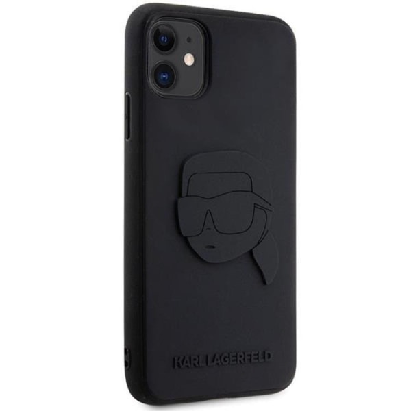 Karl Lagerfeld iPhone 11/XR Mobilskal Rubber Karl Head 3D
