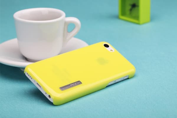 Rock Ethereal Bagtaske til Apple iPhone 5C (Gul) Gul