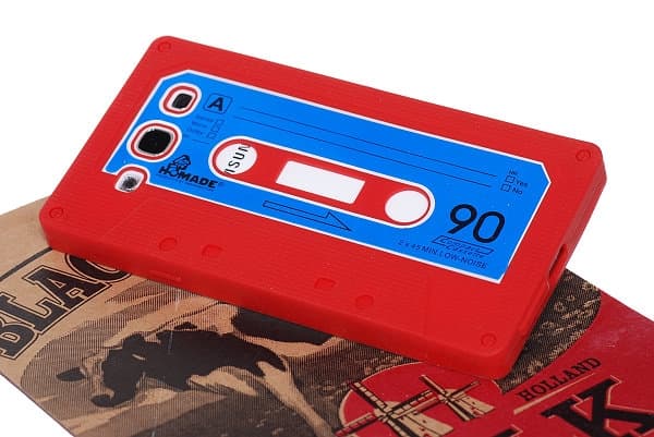 Kassette silikone etui til Samsung Galaxy S3 i9300 (rød) Red