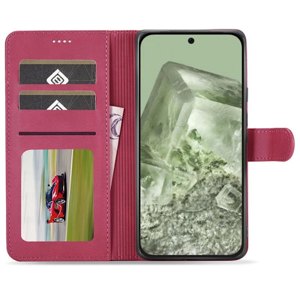 LC.IMEEKE Google Pixel 8a Plånboksfodral Konstläder - Rosa