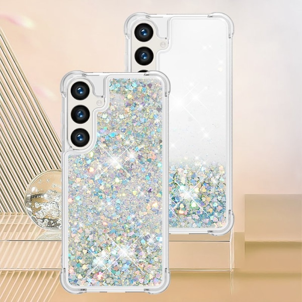 Mobilskal för Samsung Galaxy S26 Plus TPU Glitter Shockproof - Silver