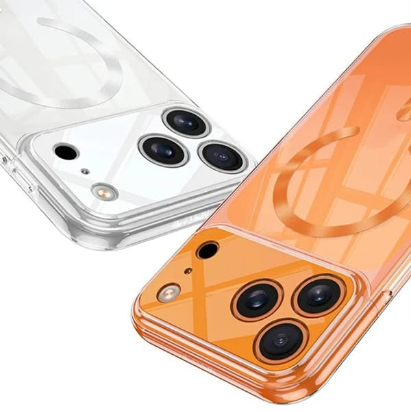 GKK Mobilskal till iPhone 17 Pro Magsafe Detachable Kameraskydd Guld