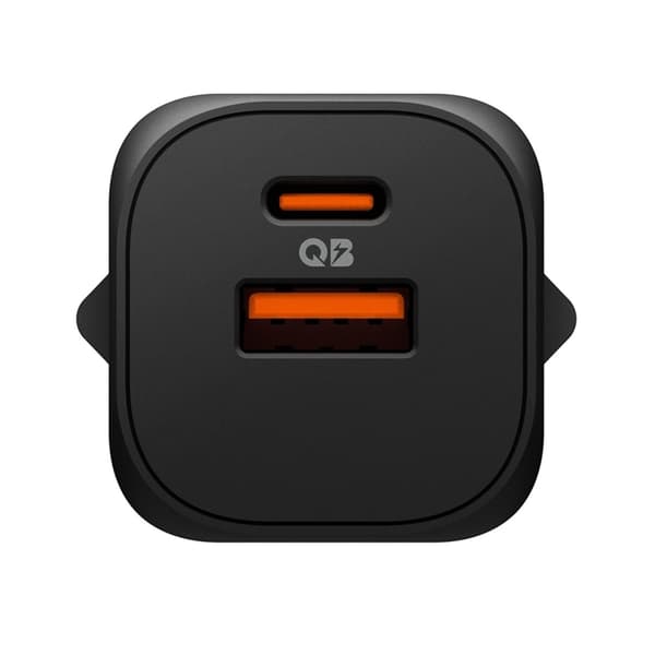 Spigen 2-Port Nätverk Laddare 35W ESSENTIAL EE352EU Svart