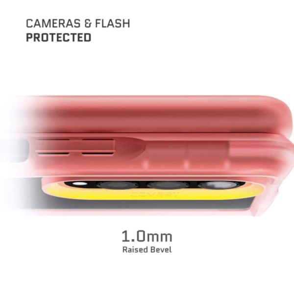 Ghostek Convert PC Shell Galaxy Z Fold 3 - vaaleanpunainen
