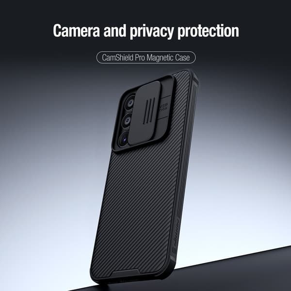 NILLKIN CamShield Pro Mobilskal för Samsung Galaxy A55 5G Svart