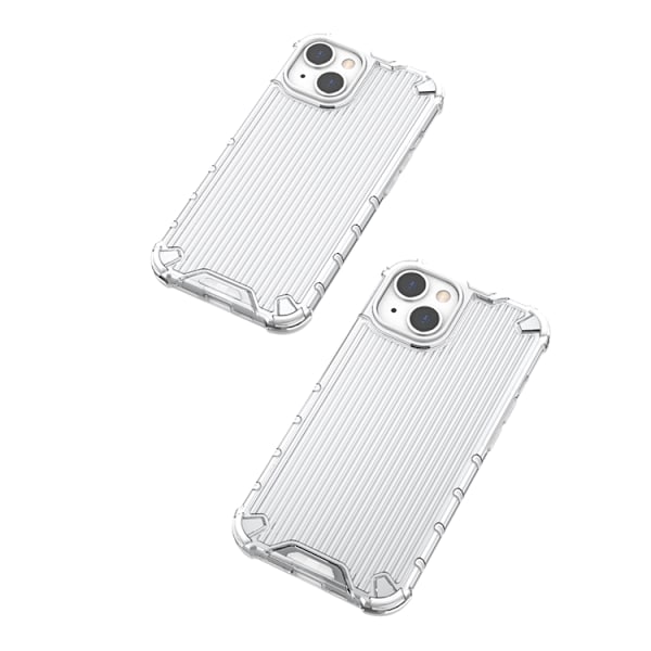 iPhone 14 Plus Skal Ombre Protect - Rosa/Blå