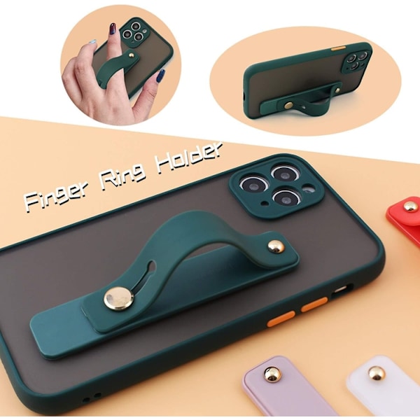 BOOM Silikon Finger Mobilgrip Strap - Rosa