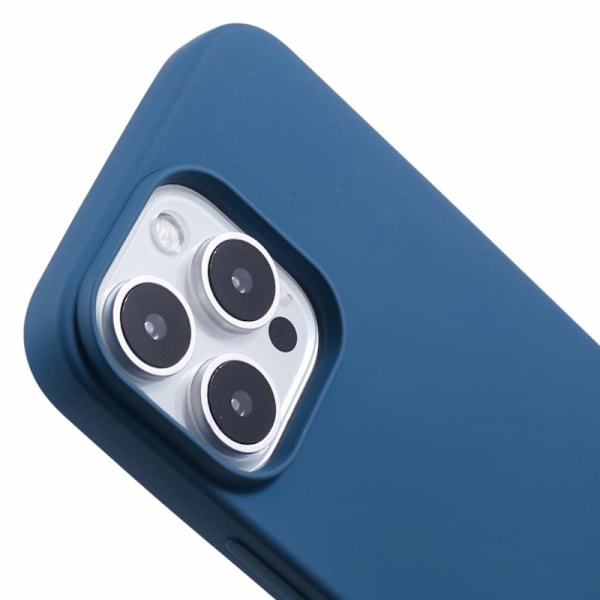 X-LEVEL Mobilskal till iPhone 16 Pro Soft TPU med Silikontextur - Blå