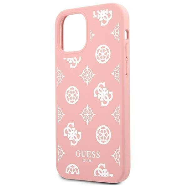 Guess Peony Collection Skal iPhone 12 Pro Max - Rosa Rosa